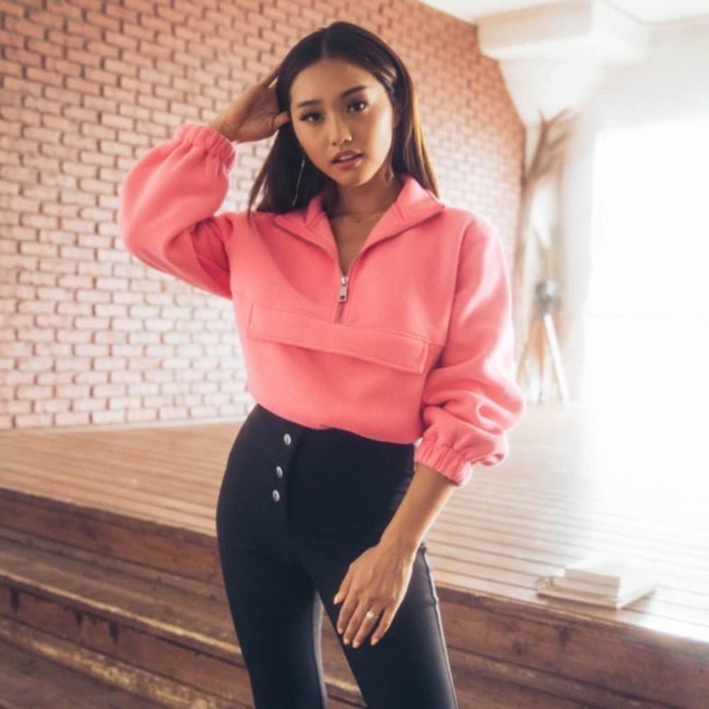 Eggie Lone Ranger Cropped Sweater
